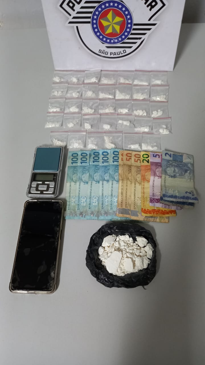 Suspeito de tráfico é preso com cocaína em Presidente Prudente; Polícia investiga ligação com crimes violentos na cidade