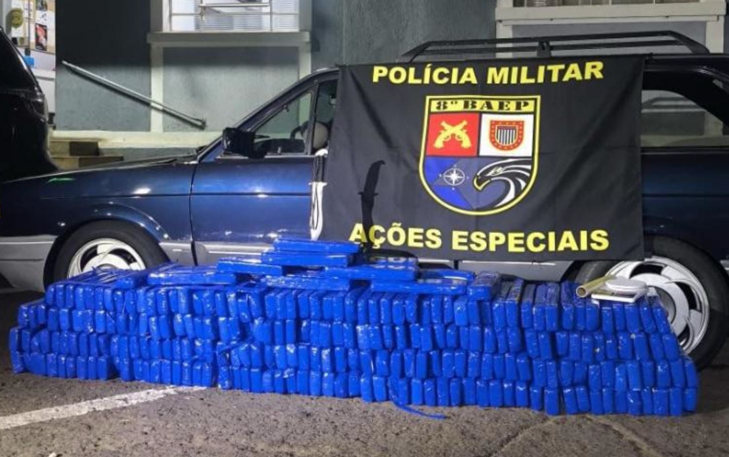 Homem é preso com 235 kg de maconha em Prudente