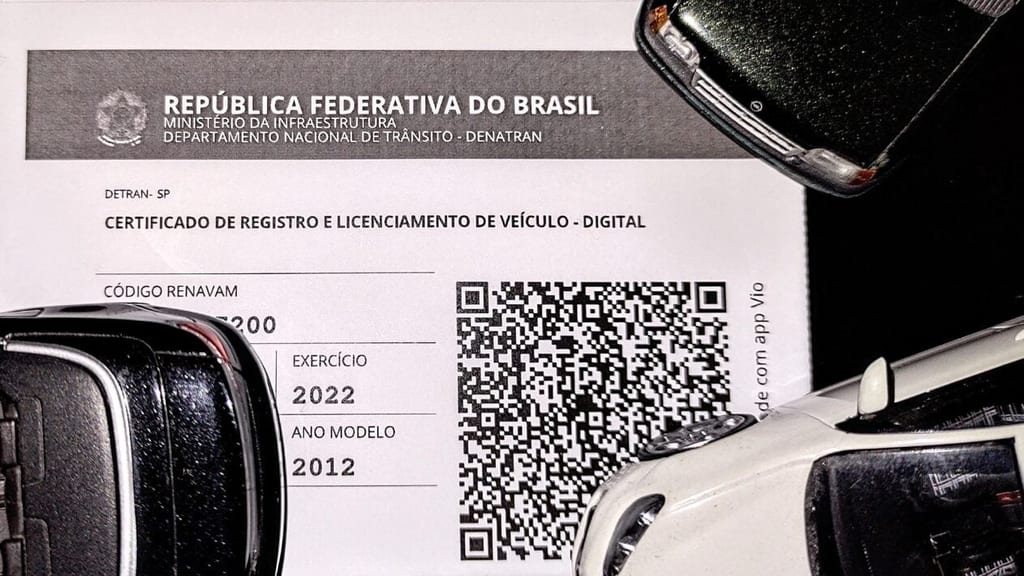 Licenciamento: placas com final 3 e 4 vencem em agosto