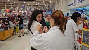 Vacinação contra influenza e febre amarela será em supermercados