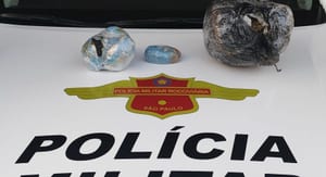 Menor é preso com quase 4 kg de drogas