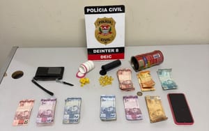 Mulher é presa por tráfico de drogas em Presidente Prudente