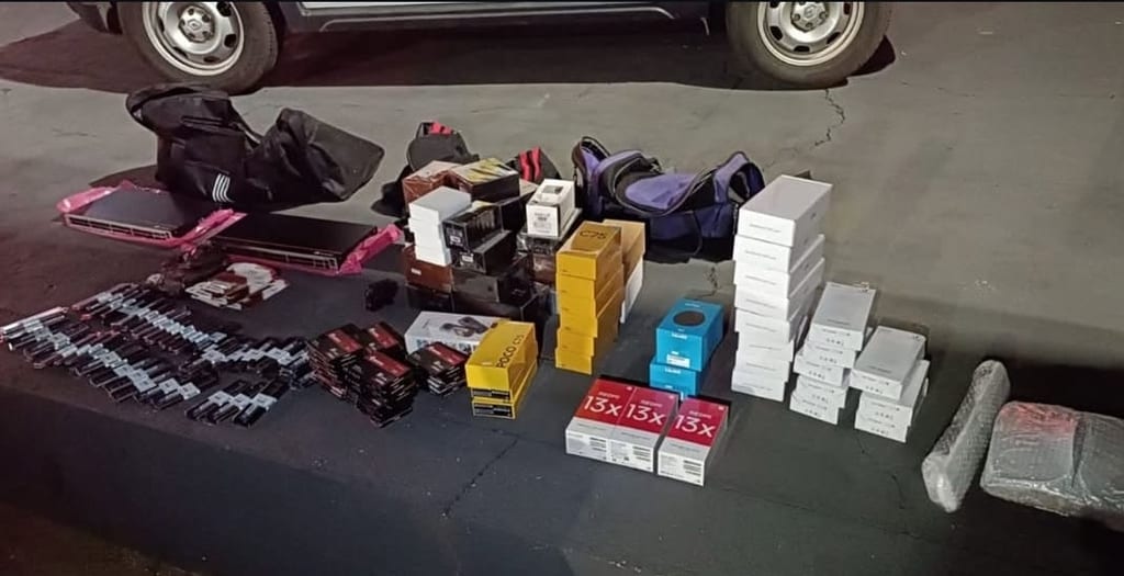 Seis são presos produtos de descaminho na Raposo Tavares