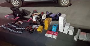 Seis são presos produtos de descaminho na Raposo Tavares