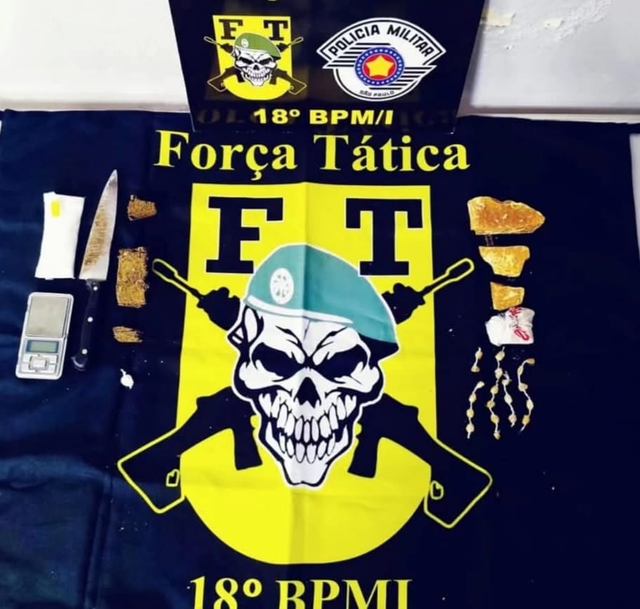 Força Tática prende homem por tráfico no Jardim Planalto