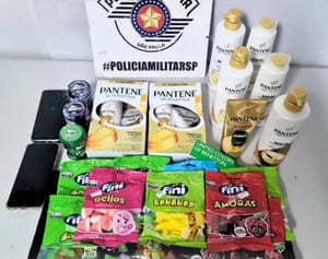 PM prende casal por furto a farmácia em Presidente Prudente