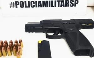 Polícia Militar apreende arma de fogo em Regente Feijó