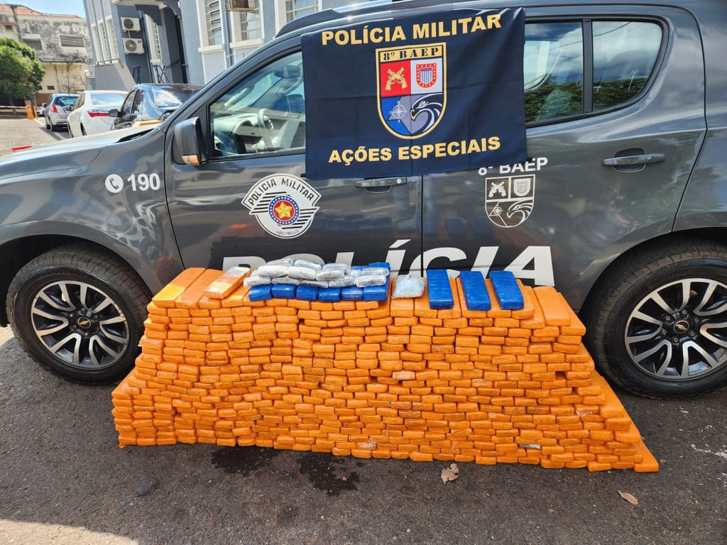 Homem é preso com 275 kg de maconha em Prudente