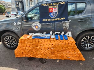 Homem é preso com 275 kg de maconha em Prudente