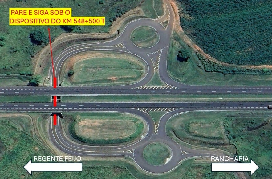 Obras interditam viaduto na Raposo Tavares em Regente Feijó