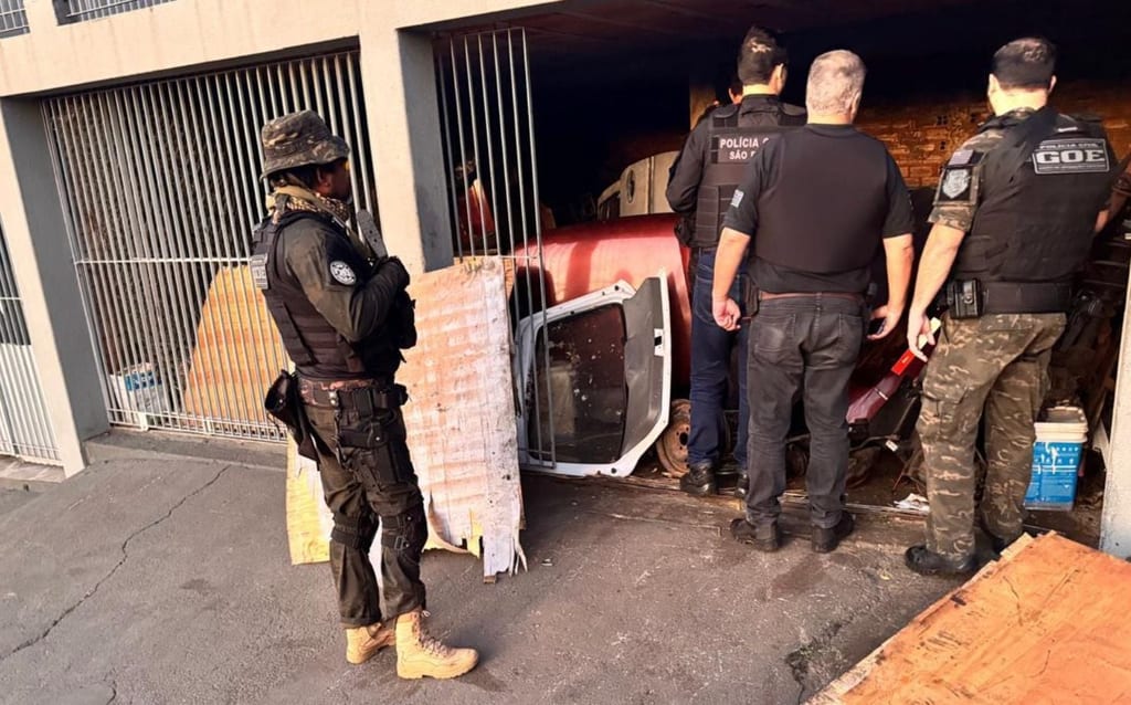 Polícia realiza operação contra desmanche de veículos em Prudente