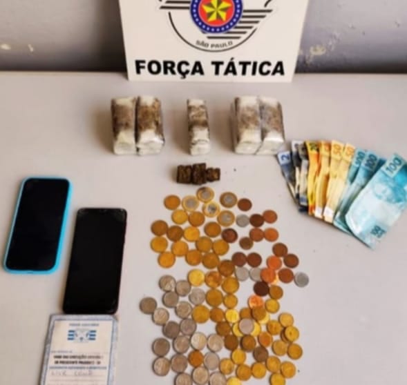 ROCAM prende homem por tráfico de drogas em Prudente