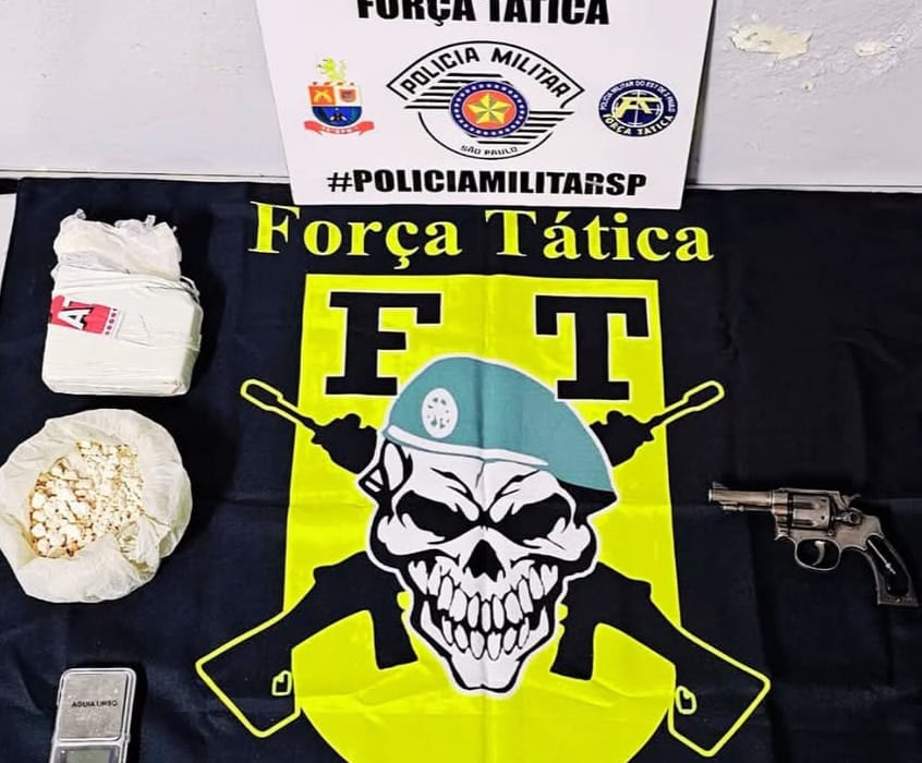 Adolescente é apreendido por tráfico e porte de arma