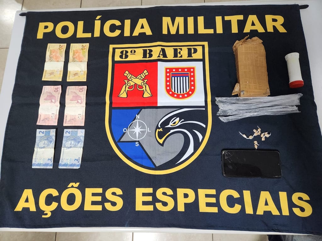 Polícia prende jovem com maconha e crack em Prudente