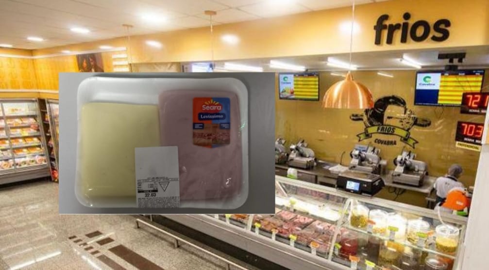 Mulher é presa ao tentar furtar frios em supermercado