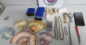 Prisão em flagrante por tráfico de drogas no Jardim Alexandrina