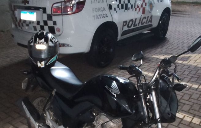 Motociclista provoca perseguição e é detido em Prudente