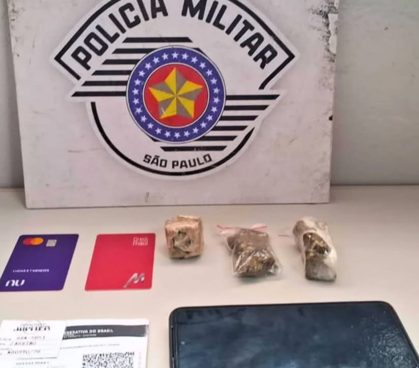 PM prende indivíduo por tráfico de drogas em Prudente