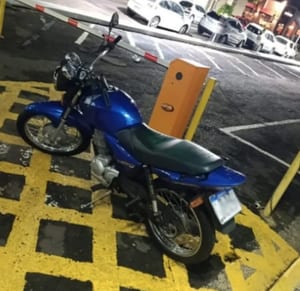 Motocicleta furtada em Narandiba é recuperada em Prudente