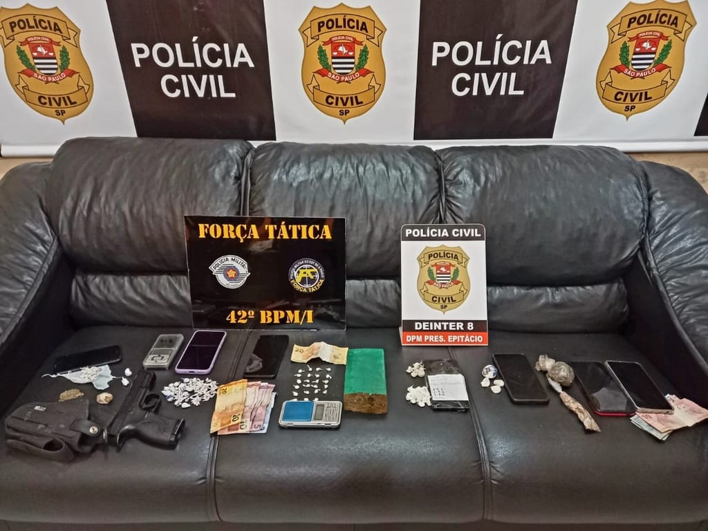 Megaoperação desmantela rede criminosa e prende seis pessoas em Epitácio