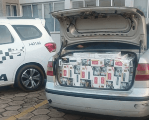 Motorista é preso com 1.750 maços de cigarro contrabandeado
