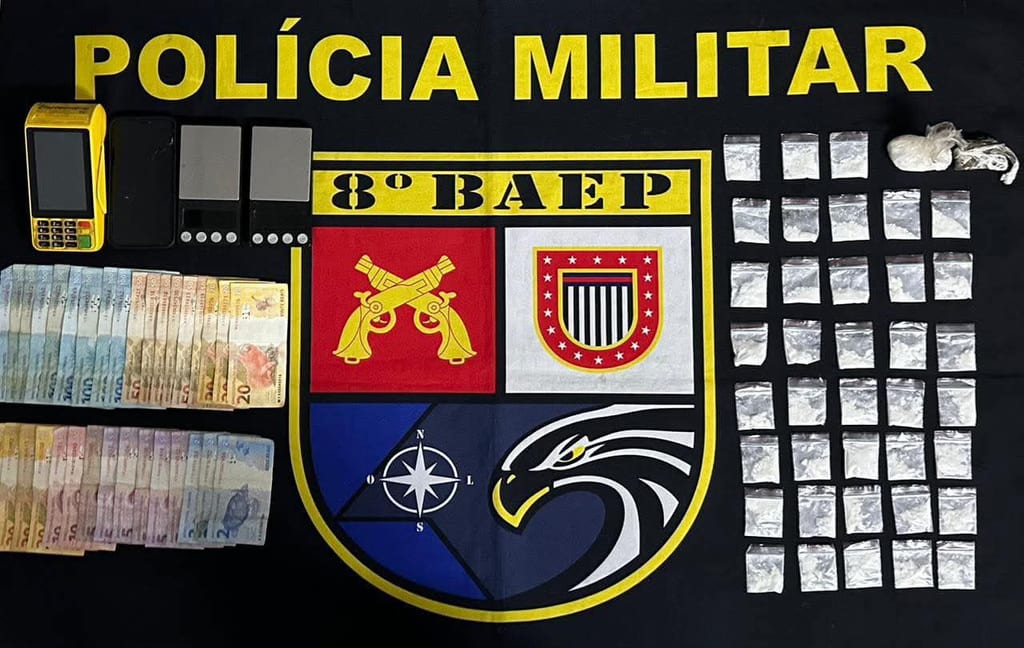 BAEP prende homem por tráfico de drogas em Prudente