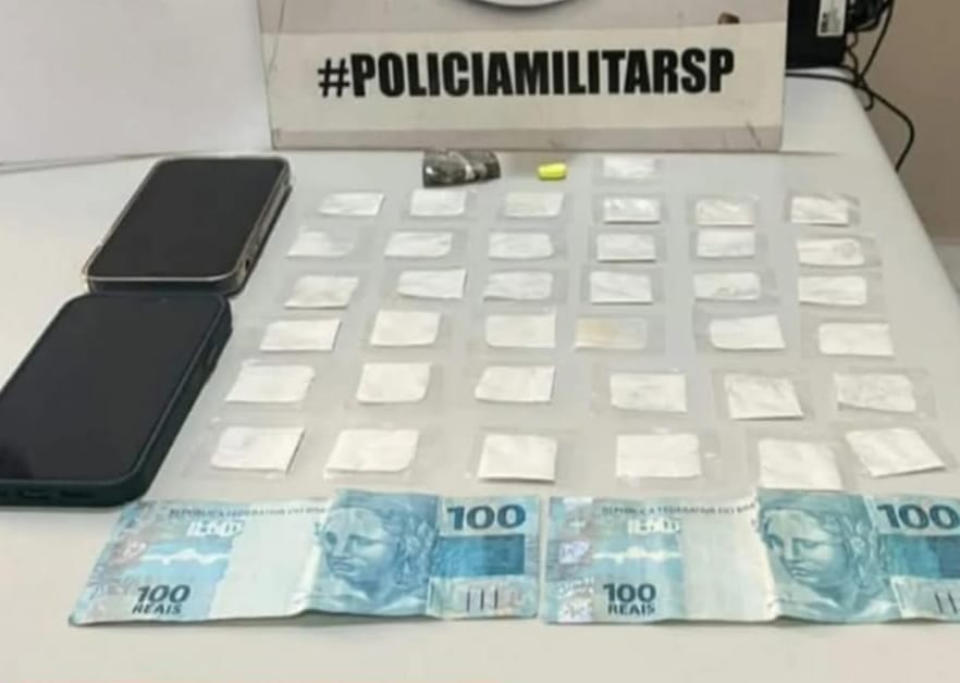 PM prende mulher com cocaína e drogas sintéticas em Martinópolis