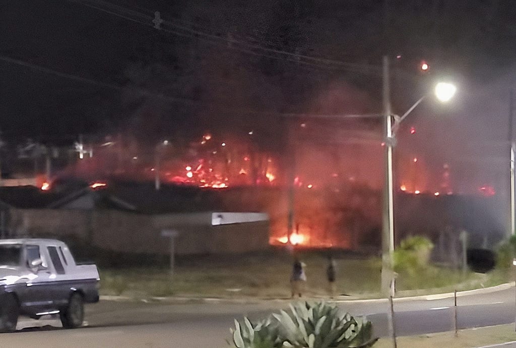 Suspeito é detido após incêndio no bairro Vida Nova Pacaembu