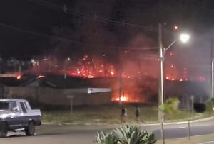 Suspeito é detido após incêndio no bairro Vida Nova Pacaembu