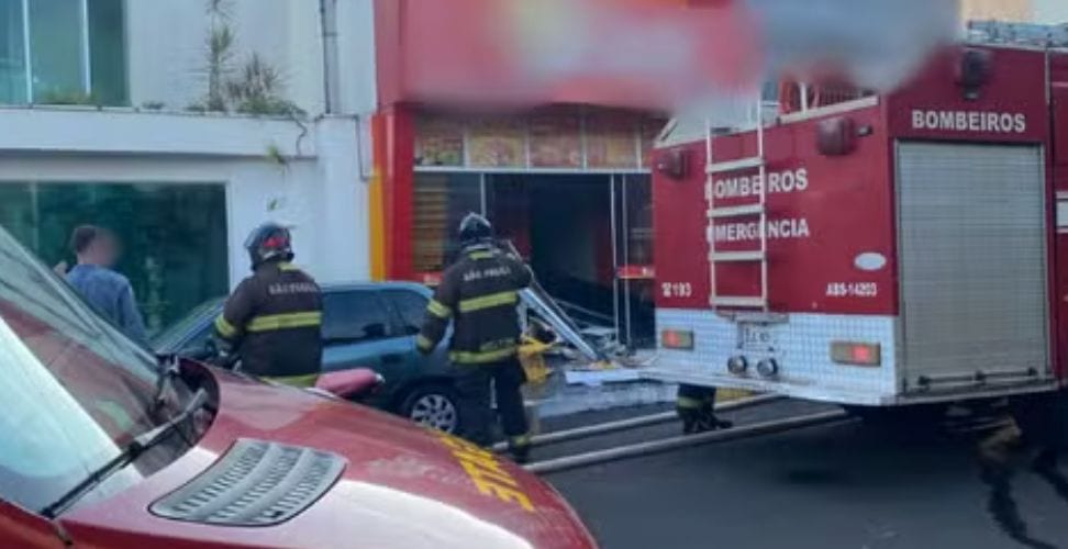 Explosão em lanchonete fere duas pessoas em Teodoro Sampaio