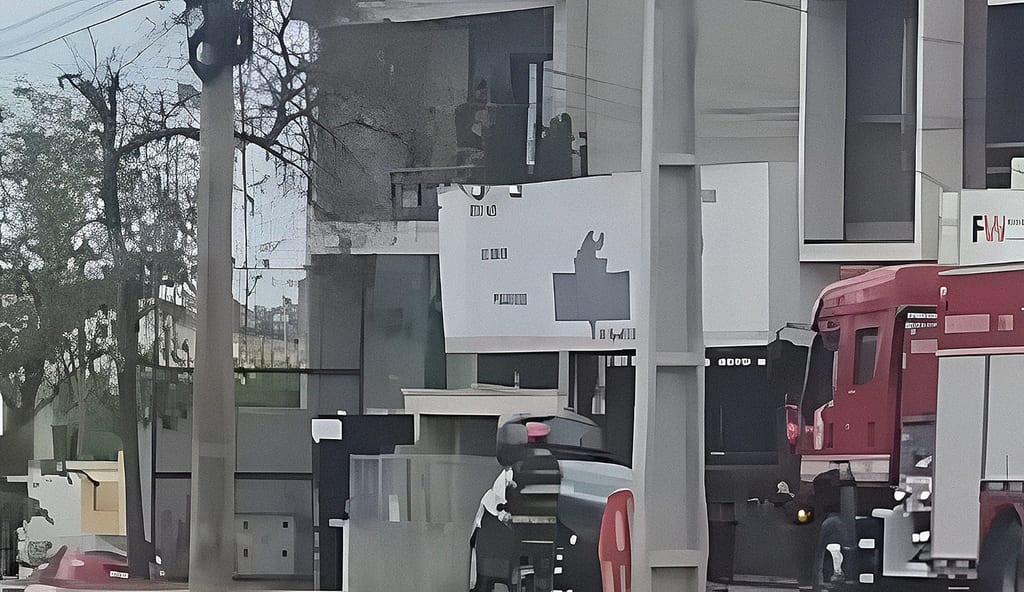 Acidente na Avenida Celestino Figueiredo deixa uma pessoa ferida