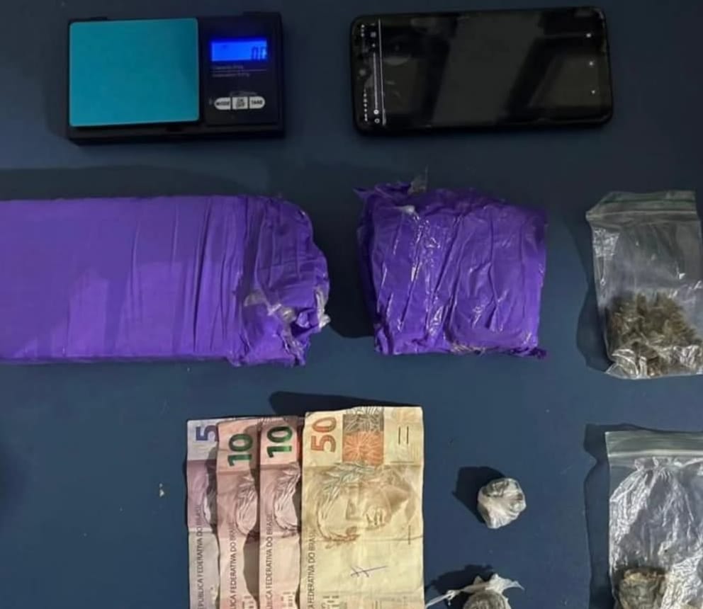 Força Tática prende homem por tráfico de drogas em Teodoro Sampaio