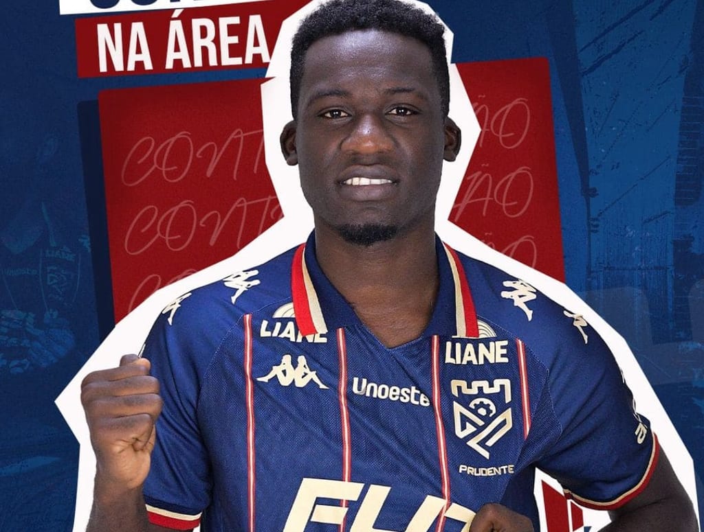 Reforço internacional: Grêmio Prudente contrata atacante senegalês Amadou Bamba para 2026