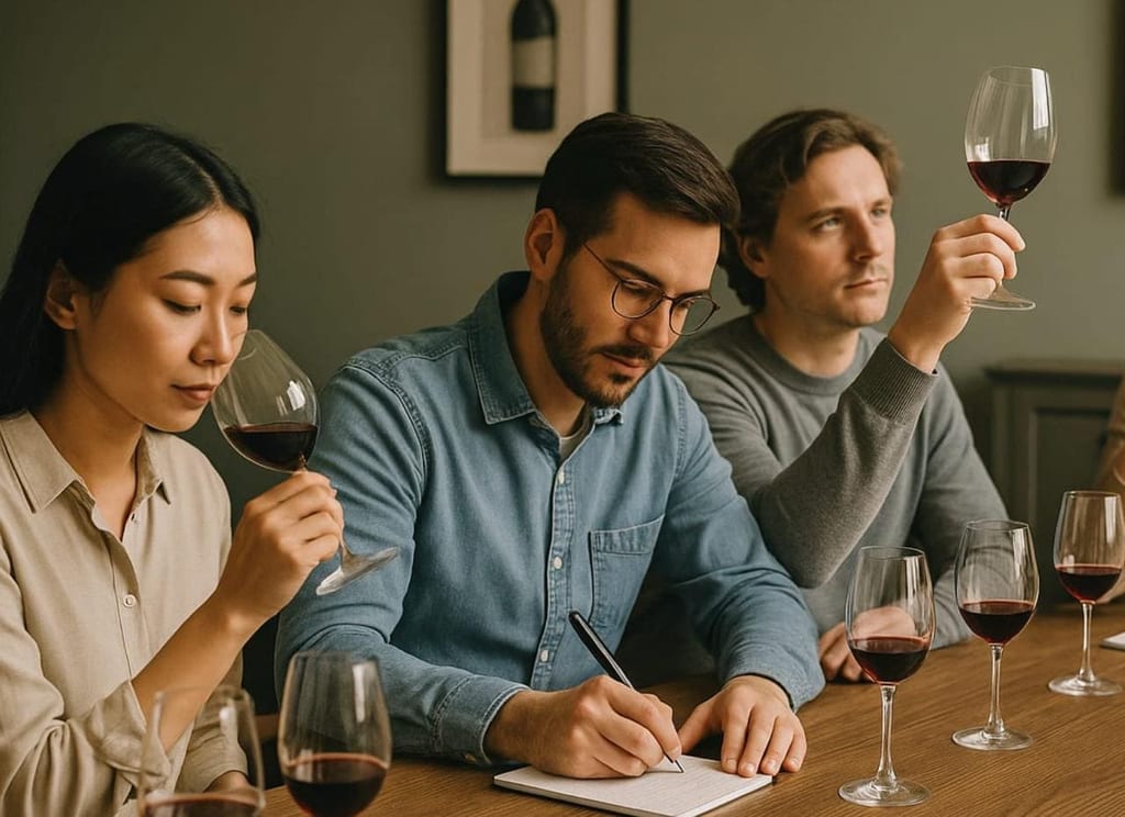 Entre o gole e a alma do vinho