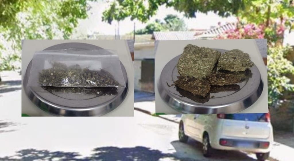 Denúncia leva PM a flagrar jovem com drogas e objetos do tráfico no Vale do Sol em Prudente