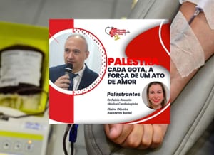 Palestra reforça importância da doação de sangue em ação do Pedalando Pela Vida