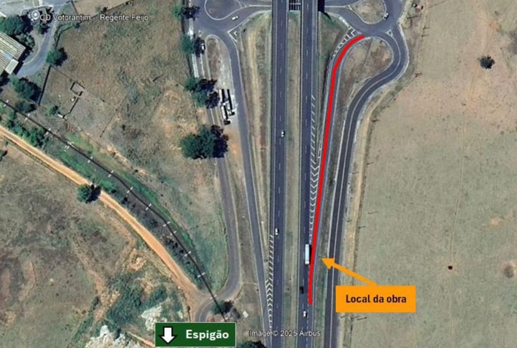 Interdição em trecho da Raposo Tavares altera trânsito em Regente Feijó nesta sexta-feira