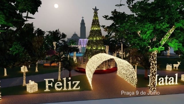 Cultura conclui edital e confirma maior projeto de decoração natalina da história de Prudente
