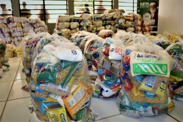 Fundo Social de Presidente Prudente entrega kits do Natal Sem Fome a 28 entidades beneficiadas