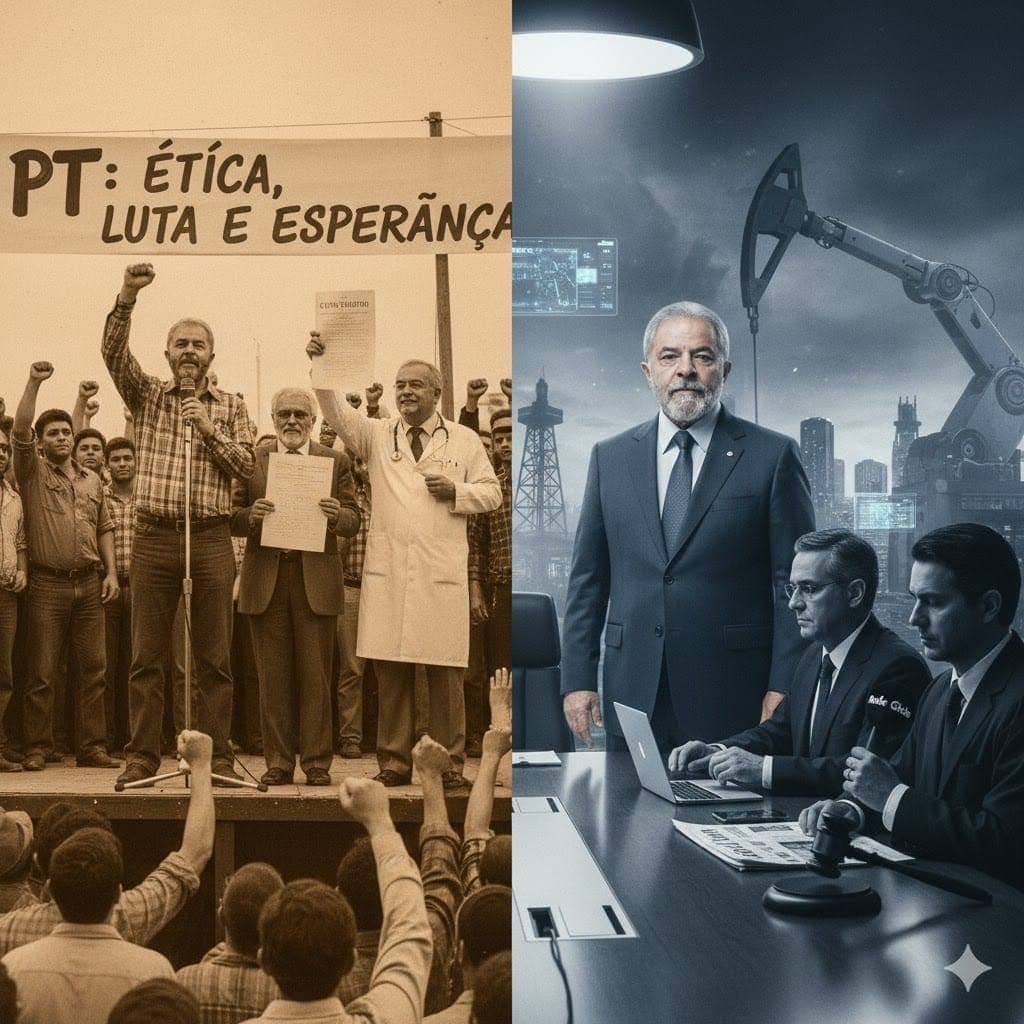 O PT: Do Altar Ético ao Pântano do Poder