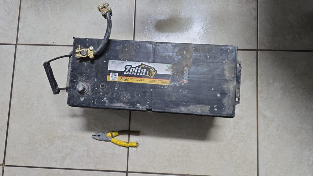 Homem é preso em flagrante por furtar bateria de caminhão em empresa no Distrito Industrial de Presidente Prudente
