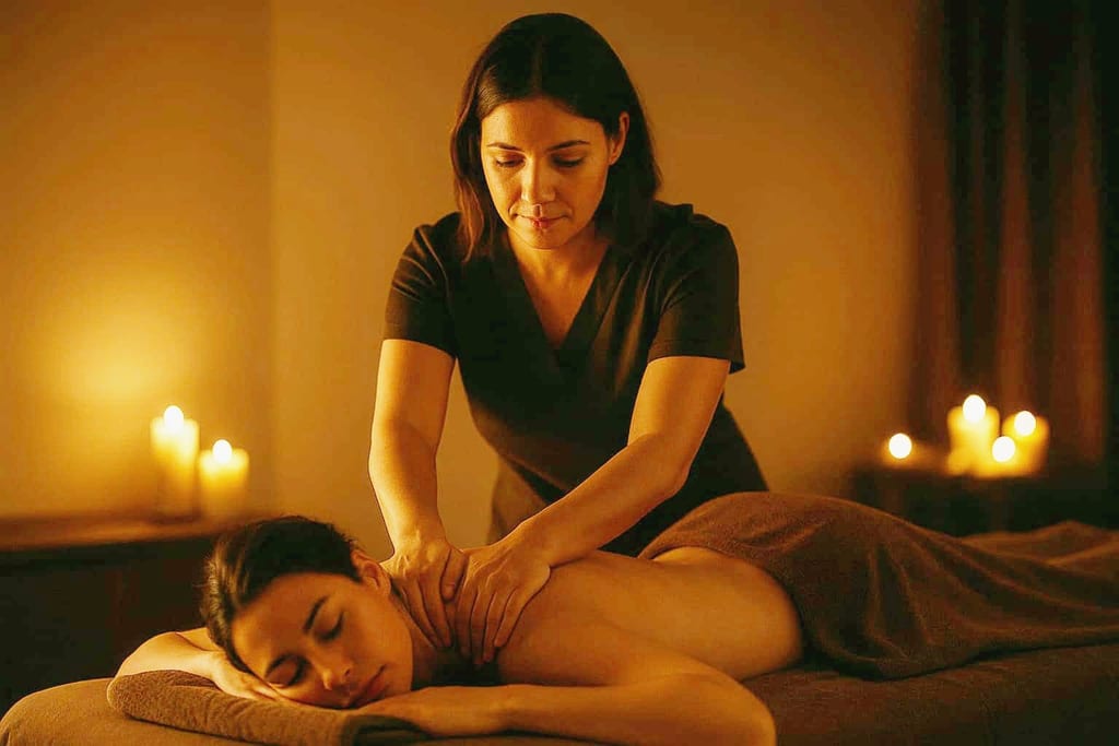 O poder da massagem para melhorar o sono