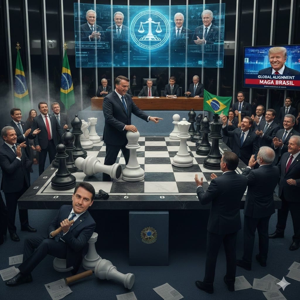 Flávio 2026: A Estratégia do Sobrenome e a Dança dos Poderes