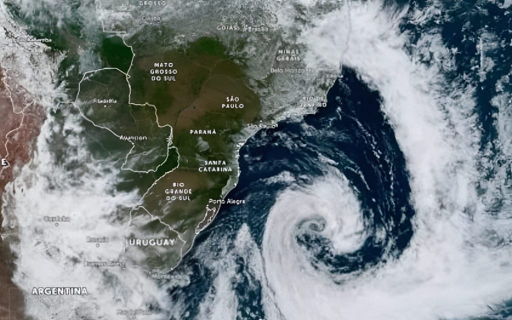 Ciclone extratropical aciona alerta de tempestades; região de Prudente pode sentir efeitos indiretos e Energisa reforça prontidão