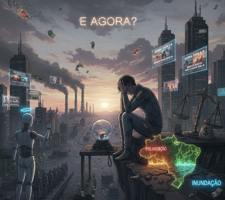 2026: A Ressaca do Futuro no Limiar da Incerteza