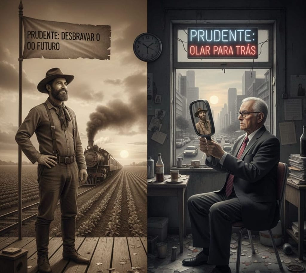 O fantasma dos gigantes e a cidade que encolheu o olhar