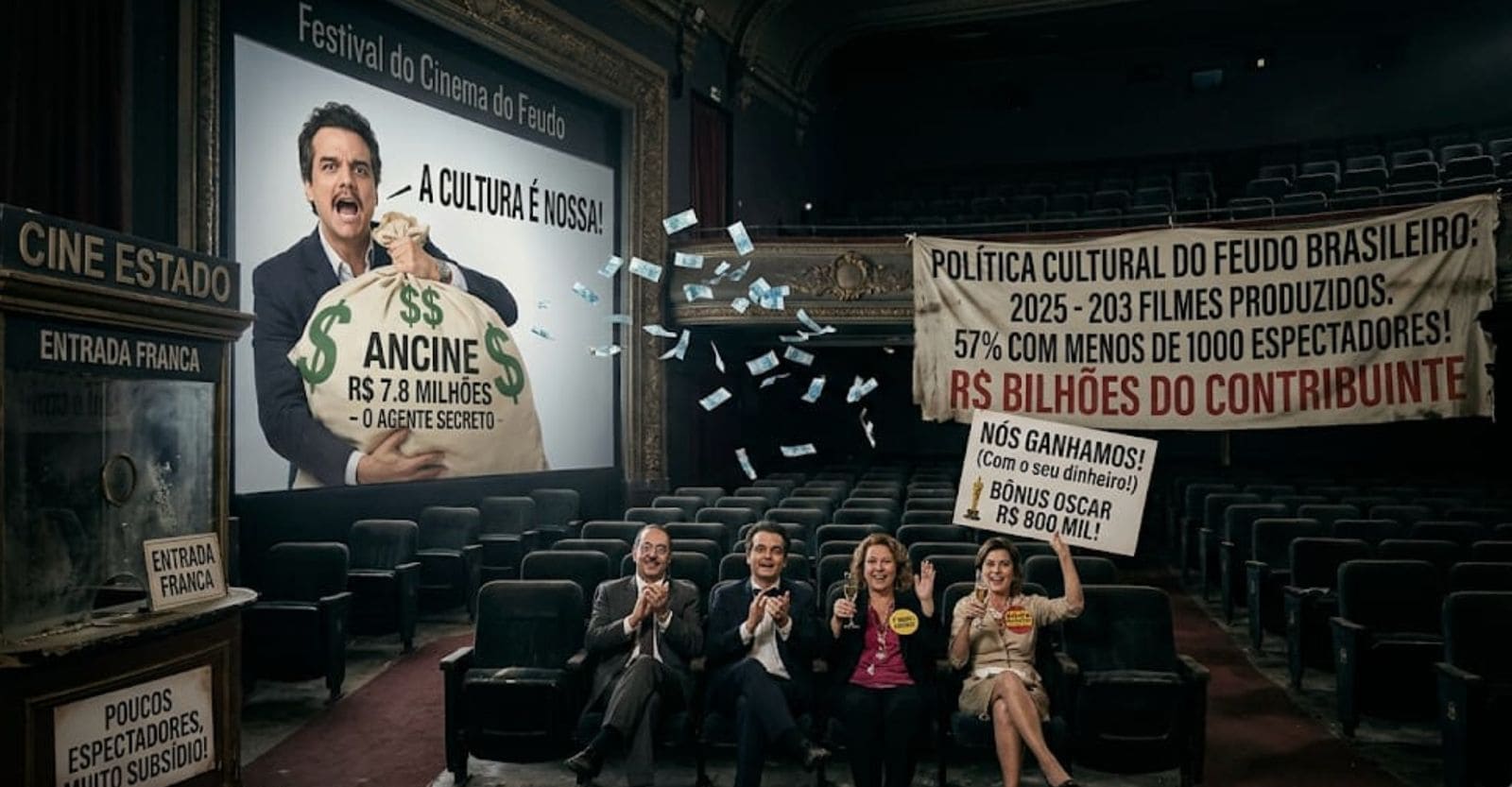 O Cinema do "Custo-Ego": Onde o Público é um Detalhe Irrelevante