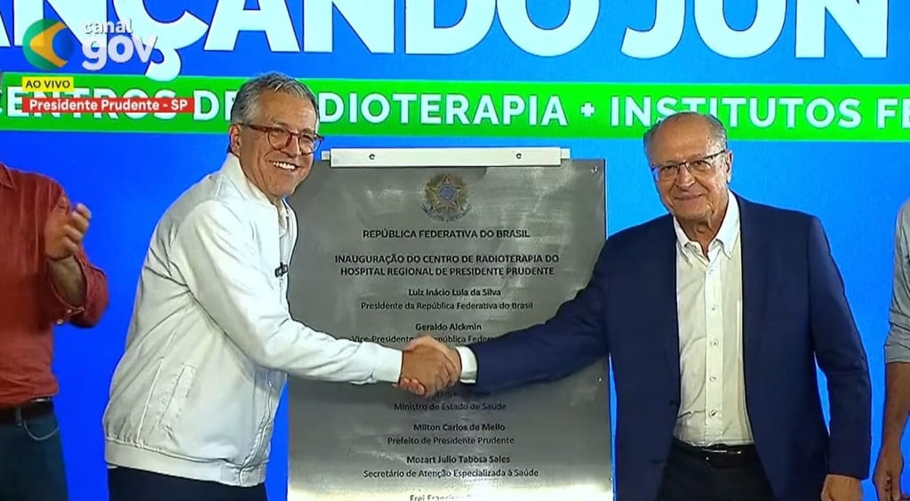 Governo Federal inaugura Centro de Radioterapia e Instituto Federal em Prudente