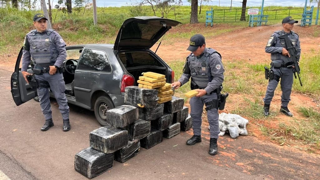 Mais de 260 kg de maconha e skunk são apreendidos em Pirapozinho