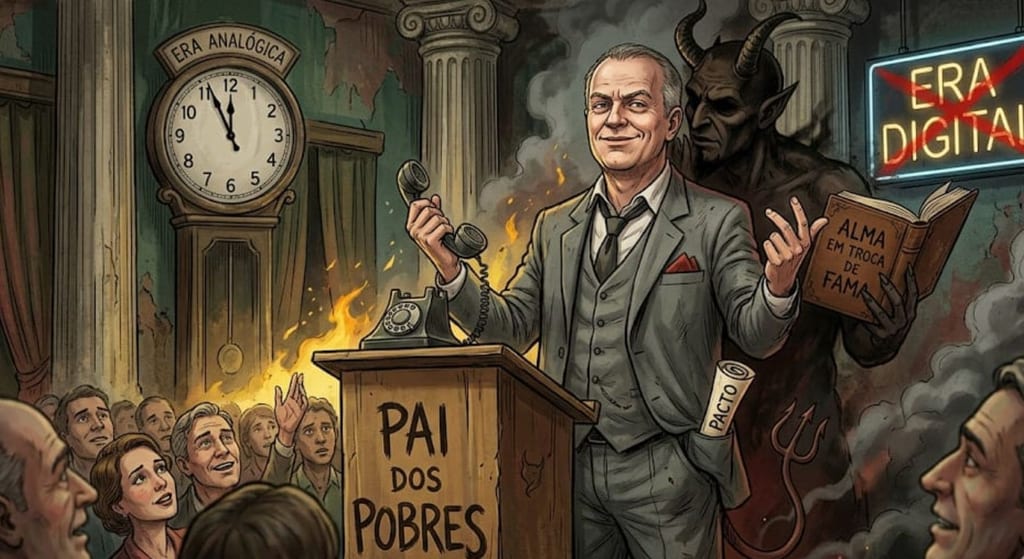 O Pacto Analógico: Fausto de Terno e a Alma do Povo